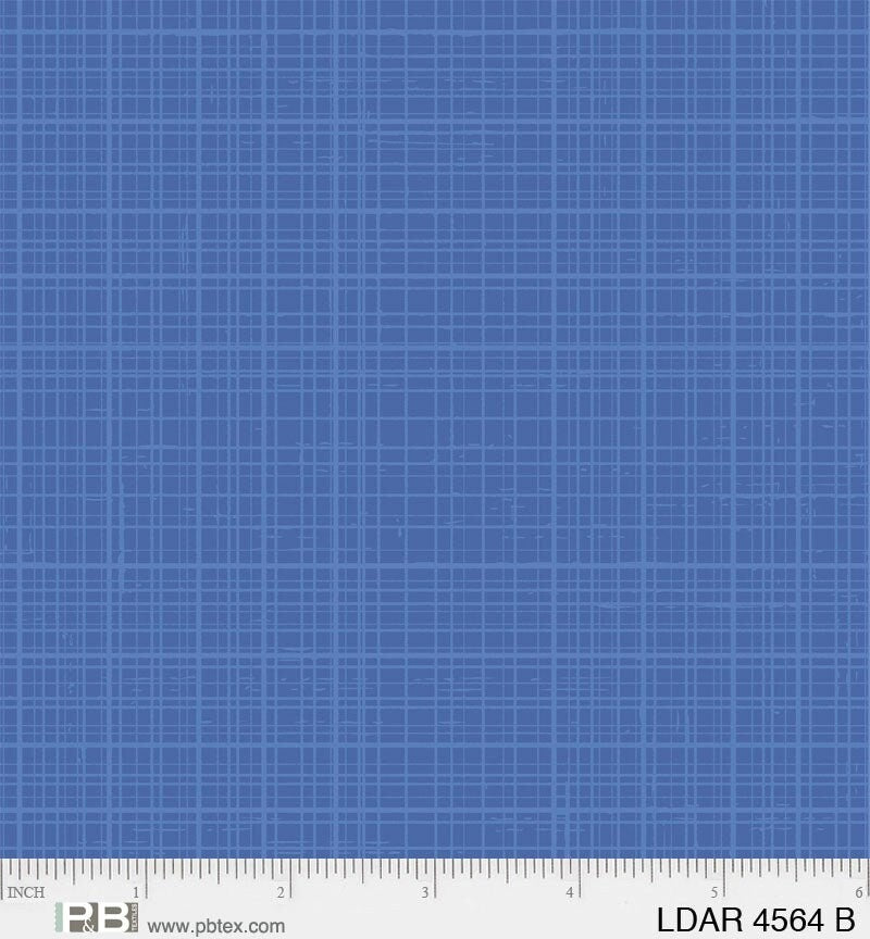 Blue Linen Darlings by Sillier than Sally Designs for P&B Textiles LDAR 4564 B -C