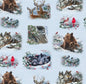 Winter Companions 9613 Snow C - Allover Animals - Elizabeth's Studio -  100% Cotton