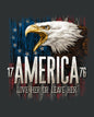 Strength & Honor - Less Whine - 1776 America - David Textiles